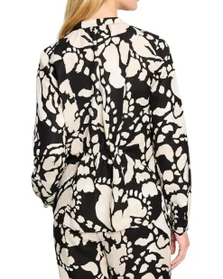 Petite Evening Petal Woven Shirt