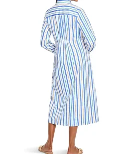 Petite Oasis Stripe Jamie Dress