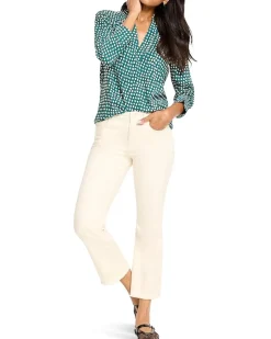 Petite Shadow Dot Top