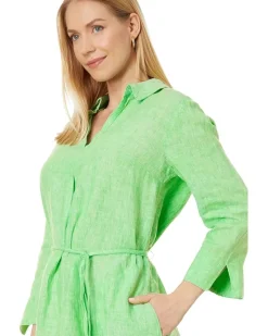 Pilar Tunic Linen Dress