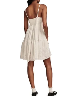 Pintuck Bodice Tiered Mini