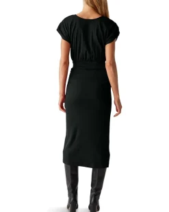 Pippa Gathered Empire Midi Dress