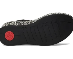 Platfforms Woven Wedge Ankle-Strap Sandals