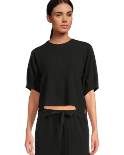 Pleated Sleeve Top