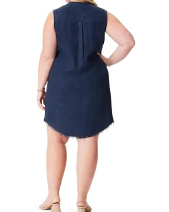 Plus Size Denim Dress