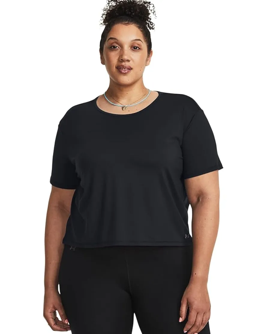 Plus Size Motion Short Sleeve T Shirt