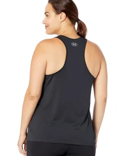 Plus Size Tech Solid Tank