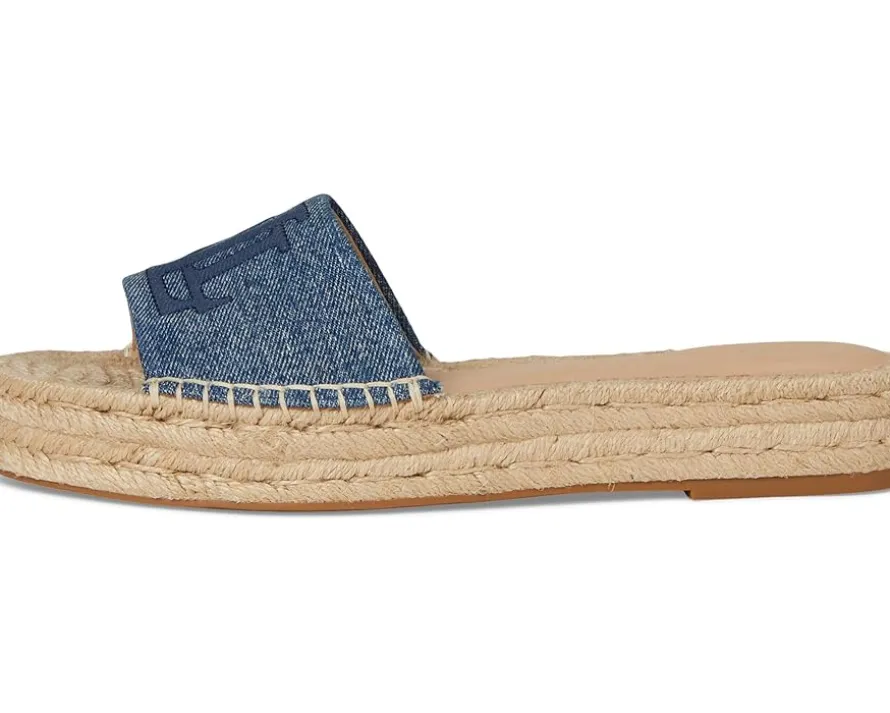 Polly Washed Denim Espadrille