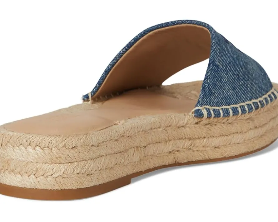 Polly Washed Denim Espadrille