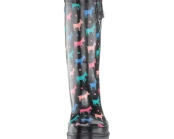 Printed Tall Rain Boot