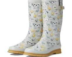 Printed Tall Rain Boot