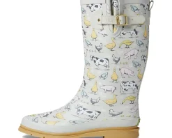 Printed Tall Rain Boot