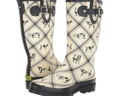 Printed Tall Rain Boot