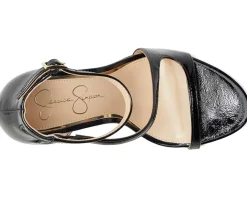 Qamille Asymmetrical High Heel Sandals