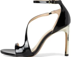 Qamille Asymmetrical High Heel Sandals