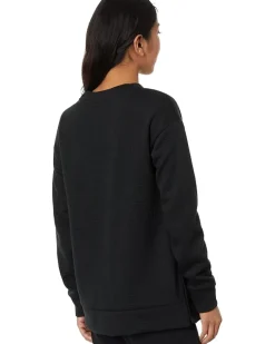 Quilted Textured Crew Neck