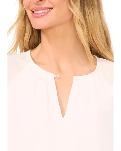 Raglan Flutter Sleeve Blouse