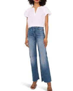 Raglan Puff Sleeve Blouse