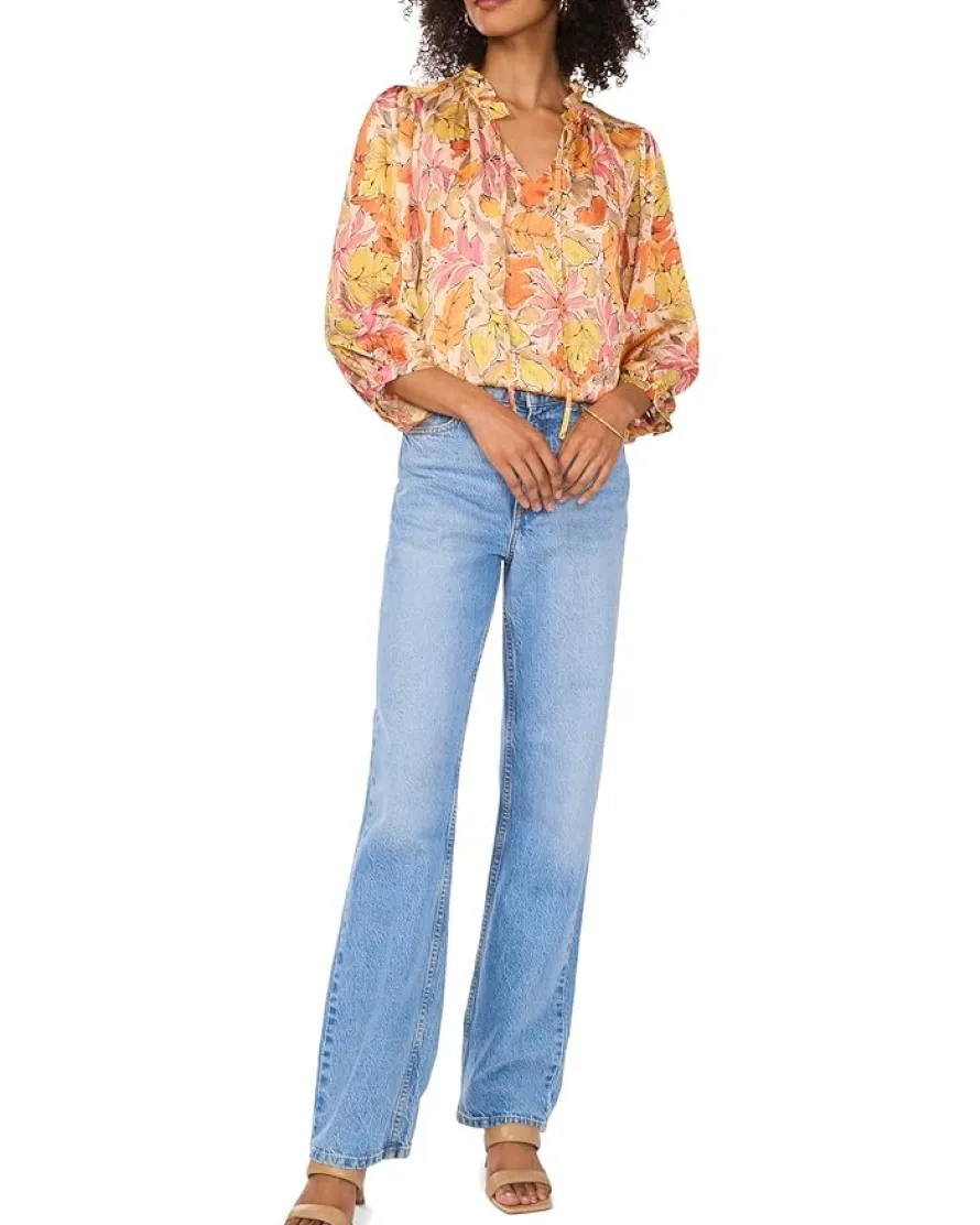 Raglan Sleeve Peasant Blouse