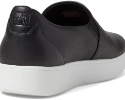 Rally Leather Slip-On Skate Sneakers