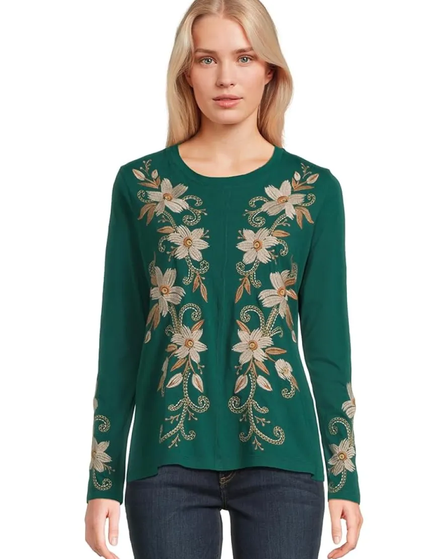 Raw Seam Crew Neck Tee - Corinthe