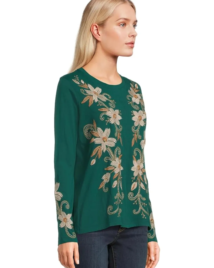 Raw Seam Crew Neck Tee - Corinthe