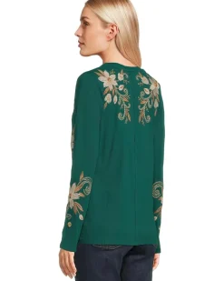 Raw Seam Crew Neck Tee - Corinthe