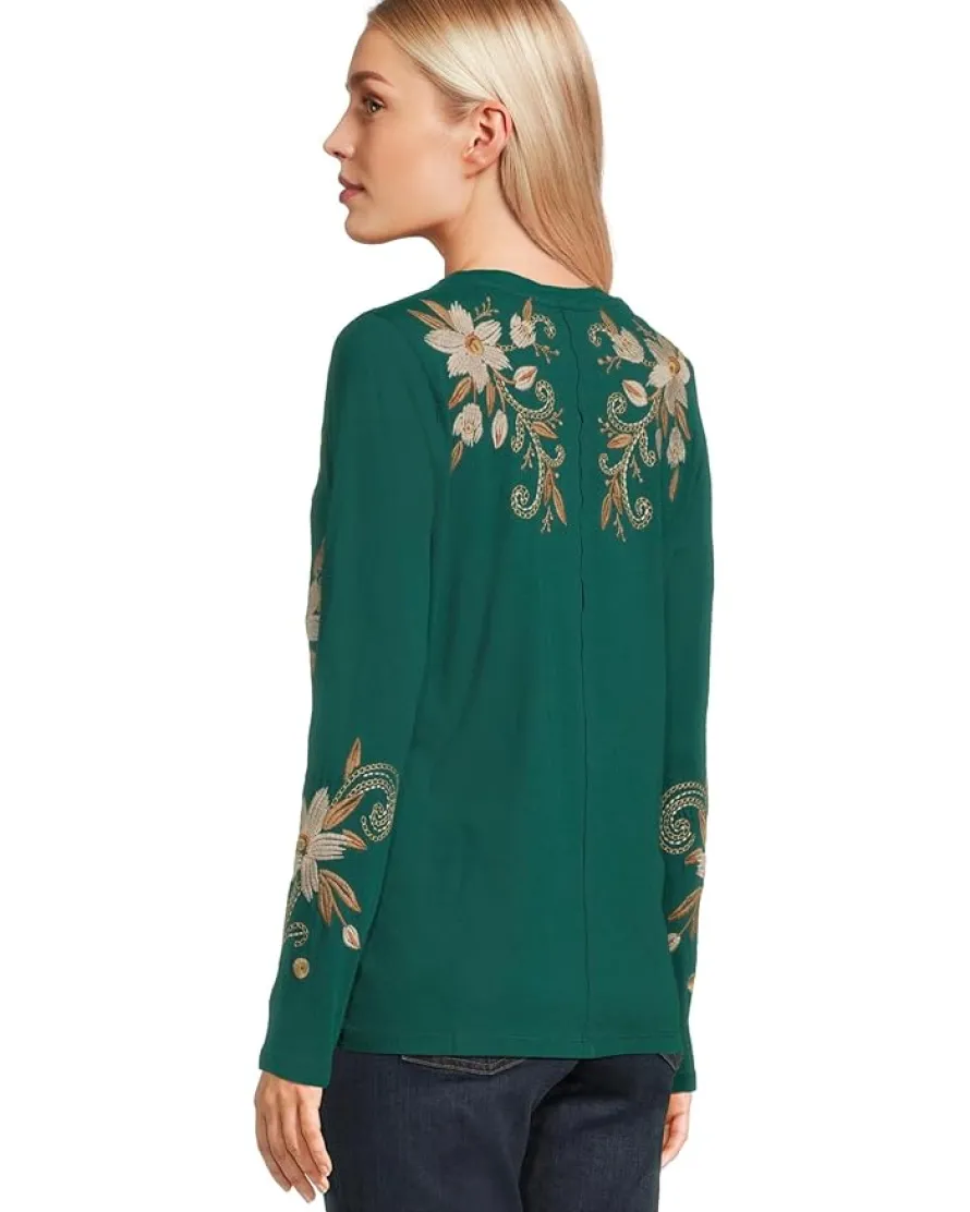 Raw Seam Crew Neck Tee - Corinthe