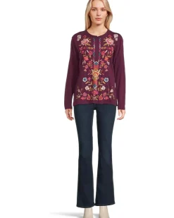 Raw Seam Henley- Anaya