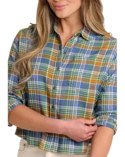 Re-Form Flannel Boxy Long Sleeve Shirt