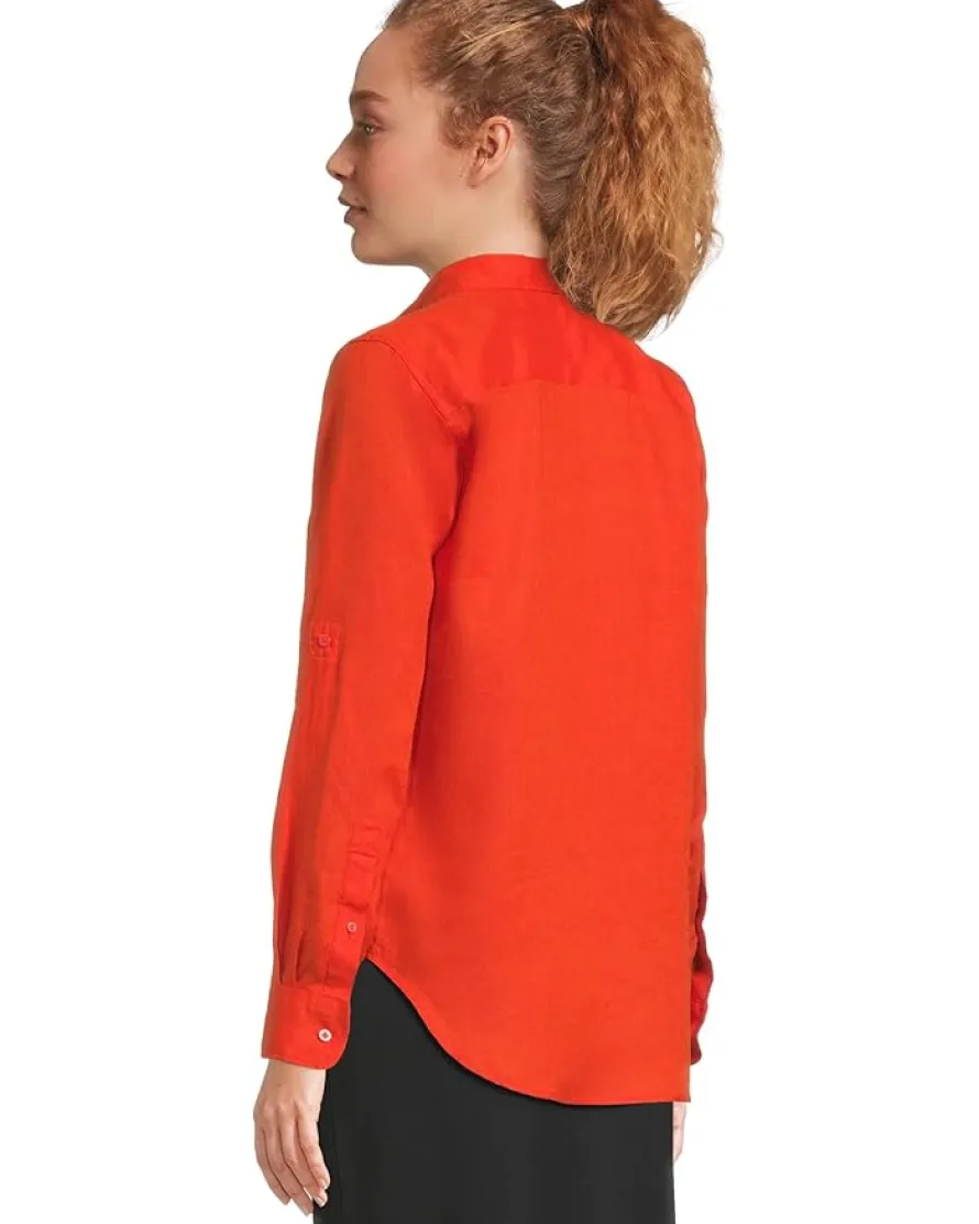 Relaxed Fit Linen Shirt