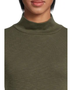 Rib Slub Turtleneck