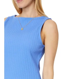 Ribbed Boatneck Tank