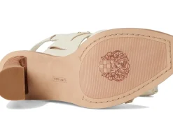 Ridena Studded Buckle High Heel Sandals