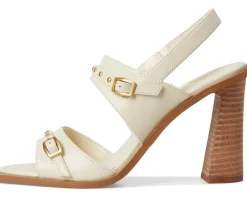 Ridena Studded Buckle High Heel Sandals