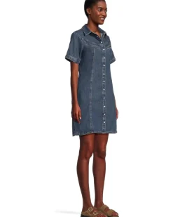 Rinoa Denim Short Sleeve Dress