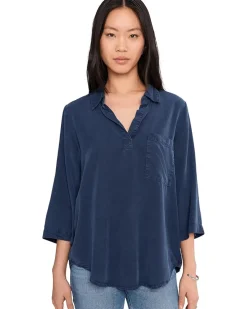 Roll Tab Patch Pocket Tunic