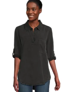 Roll Tab Patch Pocket Tunic