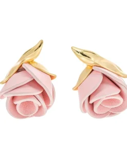 Rose Buds Drop Earring