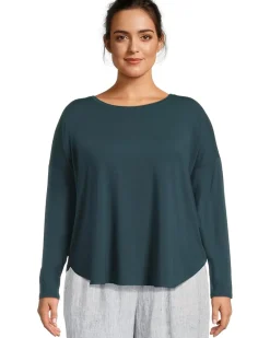 Round Neck Boxy Top