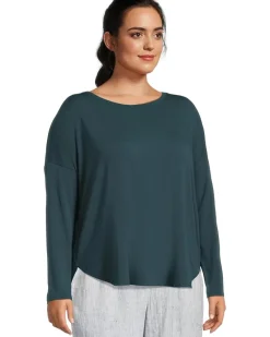 Round Neck Boxy Top