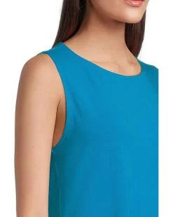 Round Neck Knee Length Dress