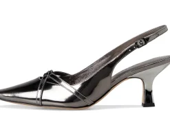 Rowyn Metallic Leather Slingback