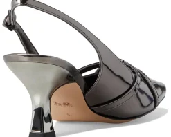 Rowyn Metallic Leather Slingback