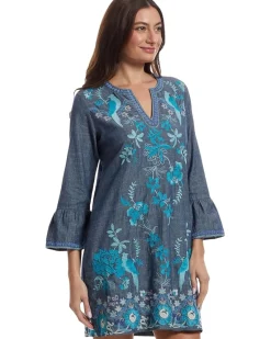 Ruffle Sleeve Dress - Kikio