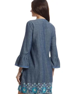 Ruffle Sleeve Dress - Kikio