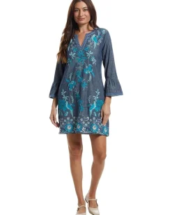 Ruffle Sleeve Dress - Kikio