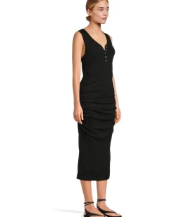 Samira Tank Henley Midi Dress