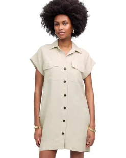 Sammy Utility Dress - Linen