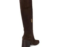 Sangeti Stacked Heel Knee High Boot